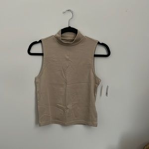 GAP Modern Mockneck Tank in Tan